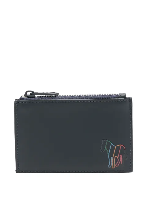 Paul Smith tarjetero con motivo Zebra