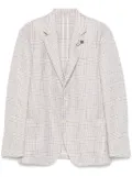 Lardini houndstooth-pattern blazer - Neutrals