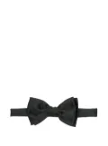 Lardini satin bow tie - Black