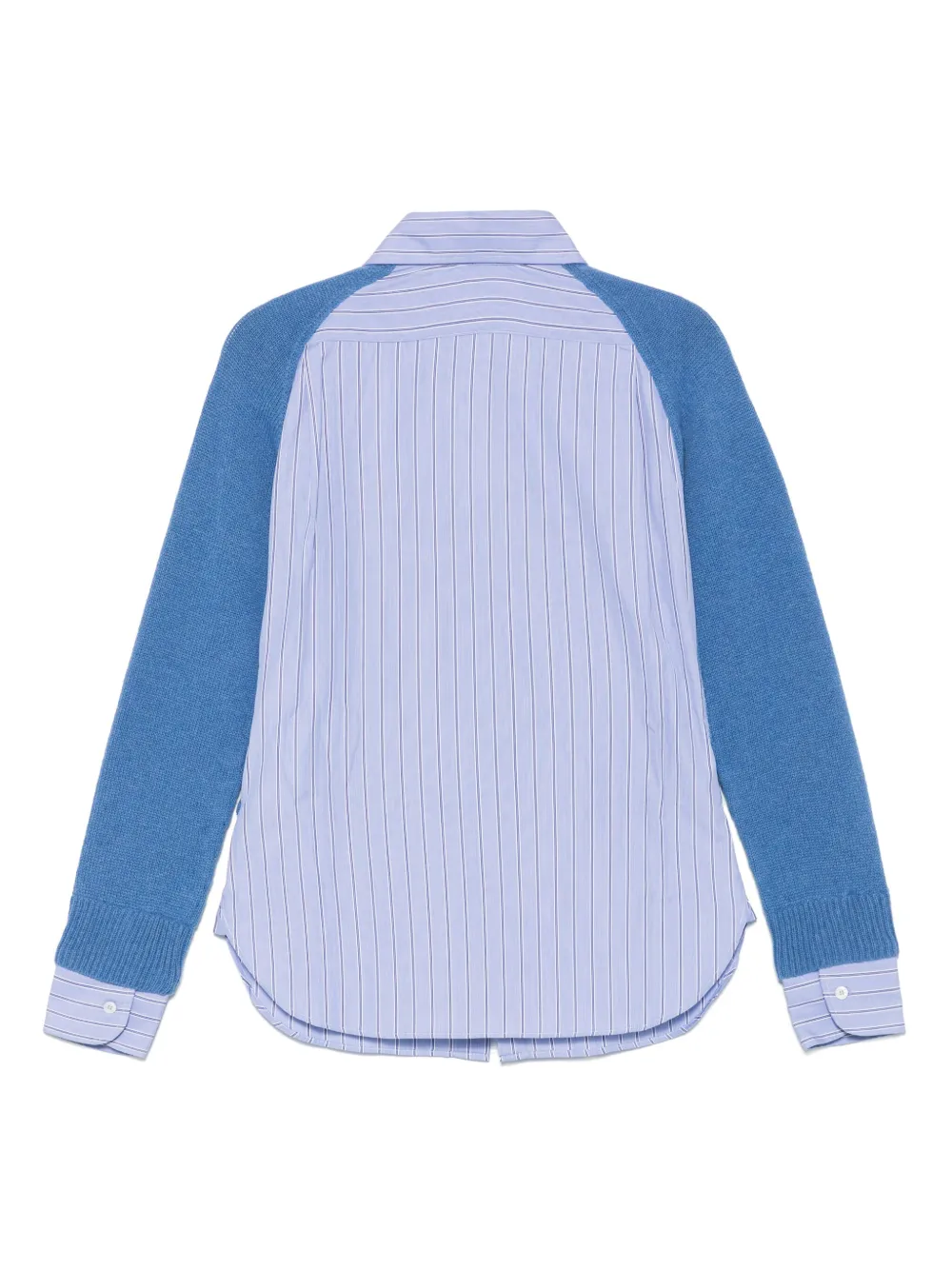 Stella McCartney layered shirt - Blauw