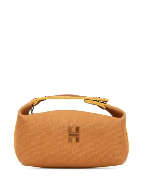 Hermès Pre-Owned cosmetiquera Small Toile Bride A Brac 2020-2024