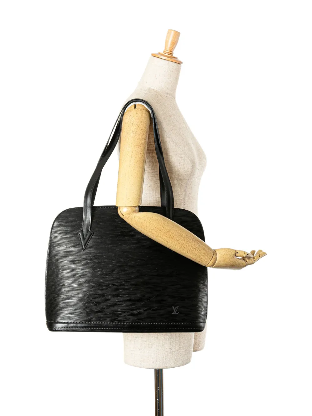 Louis Vuitton Pre-Owned 1995 Epi Lussac schoudertas - Zwart