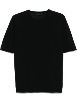 Tシャツ・カットソー ROBERTO COLLINA Men T Shirts RB51021 RB5110 BLUE Roberto Collina T-shirt - Dark Blue - Men | RT51021RT5110