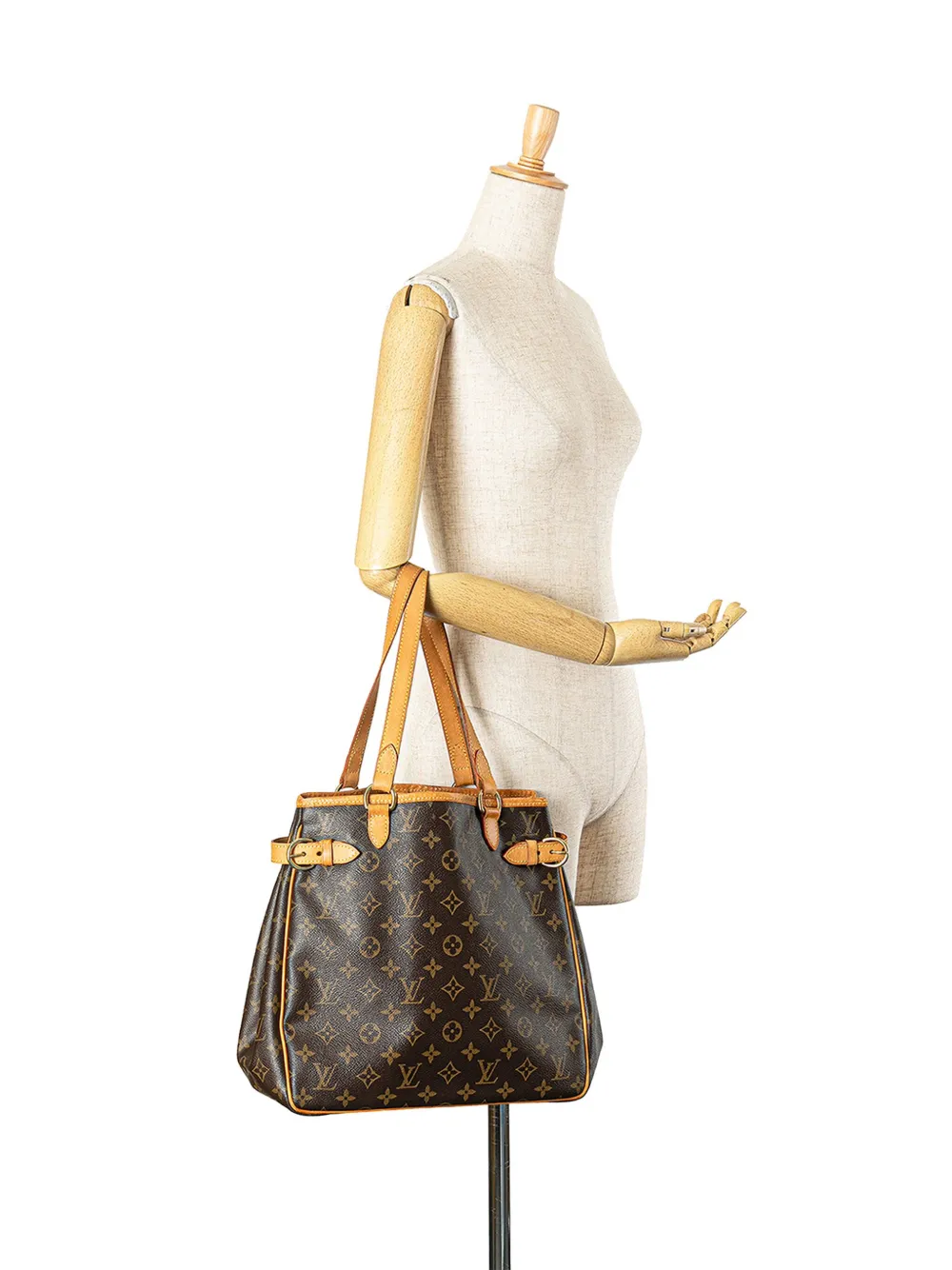 Louis Vuitton Pre-Owned 2007 Batignolles Vertical shopper met monogram - Bruin