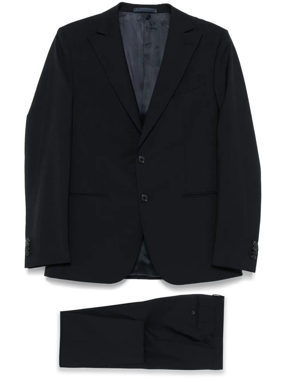 Caruso traje con botones | azul | Image 1