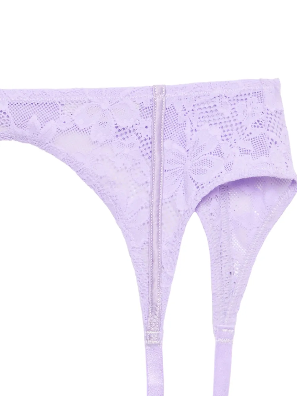 Fleur Du Mal Le Stretch jarretelgordel Paars