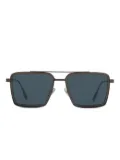 Zegna square-frame sunglasses - Brown