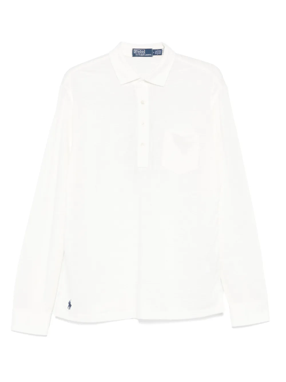 Polo Ralph Lauren Linnen poloshirt Wit