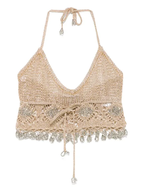 Rabanne open-knit top 