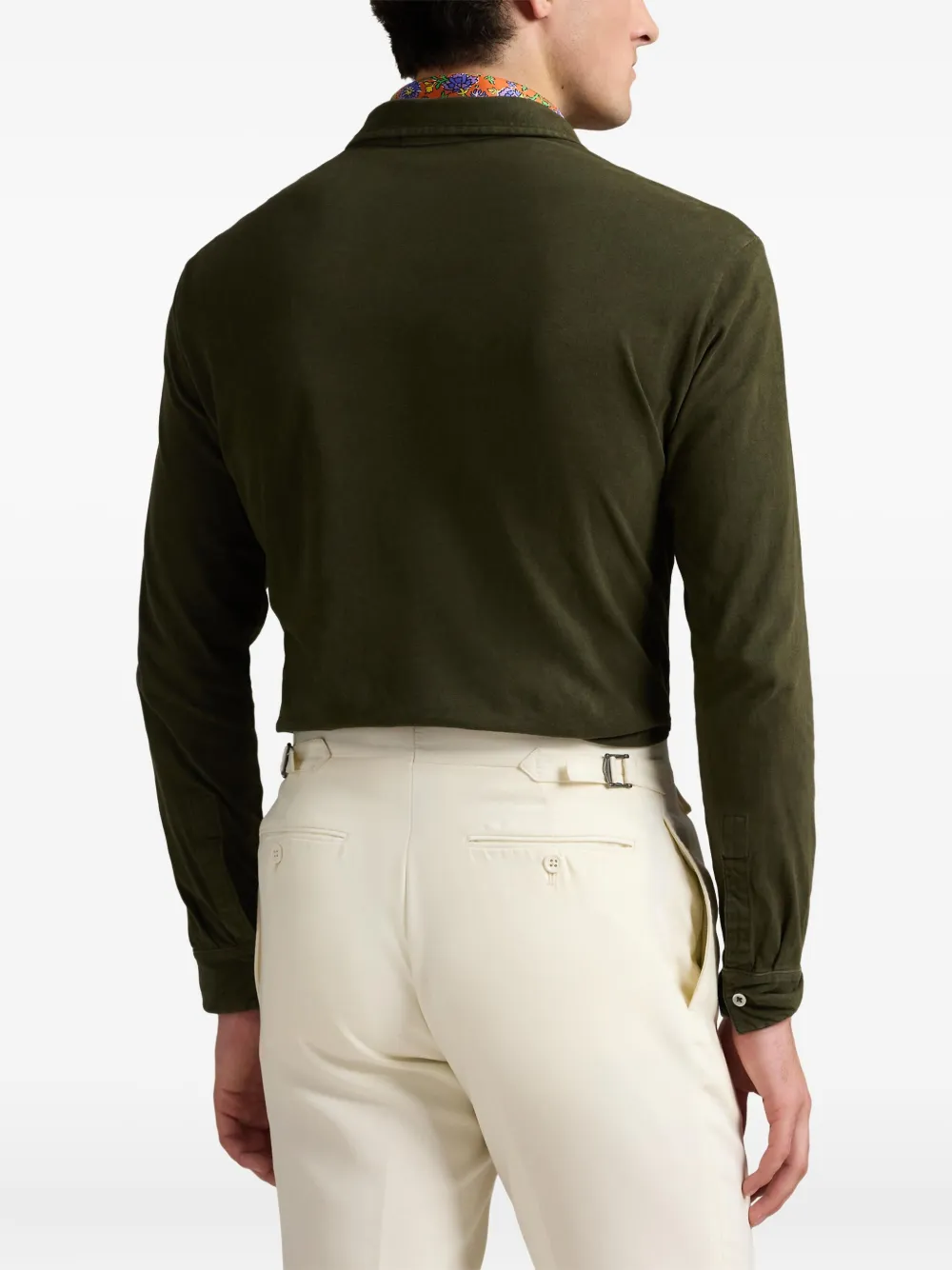 Polo Ralph Lauren Poloshirt met lange mouwen Groen
