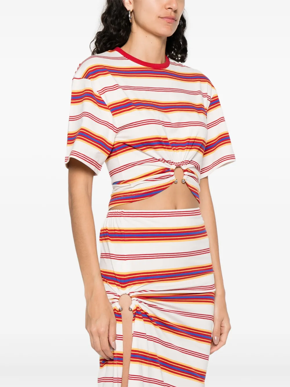 RABANNE STRIPED T-SHIRT