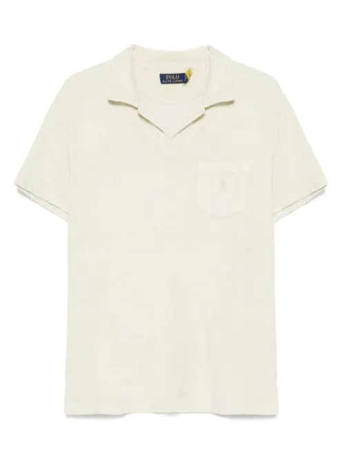 T-shirt à col johnny - Polo Ralph Lauren - Modalova
