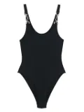 Rabanne Scoop swimsuit - Black