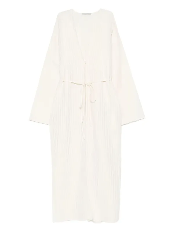 chinese dress ladies Asceno Blue Como Linen Mini Dress main image 0
