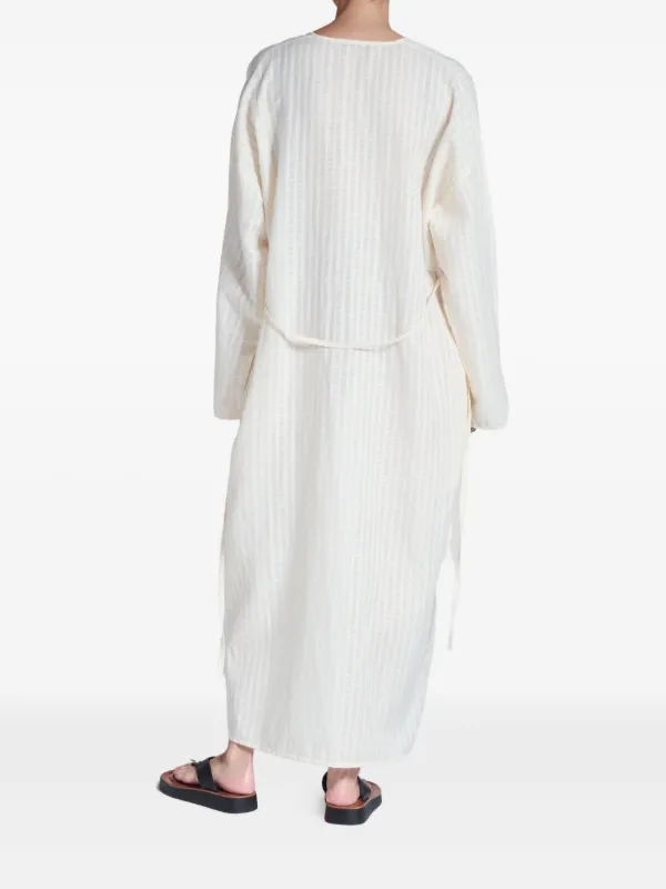 Asceno Lorenzo Dress | Neutrals | FARFETCH GE Asceno Lorenzo Dress | Neutrals | FARFETCH GE