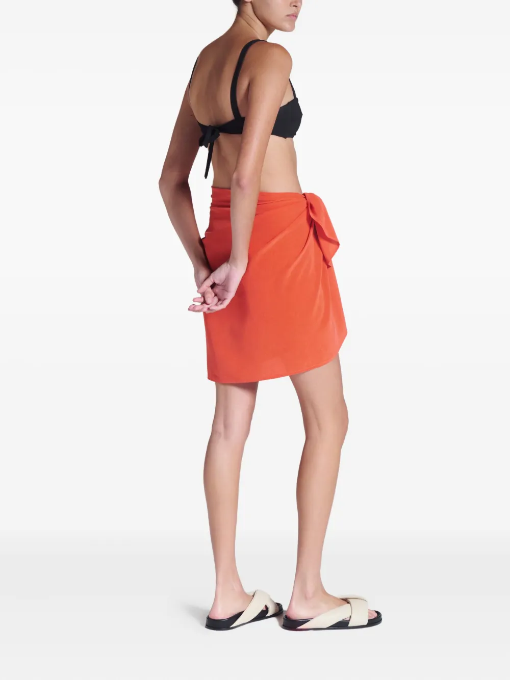 Asceno wikkelrok Oranje