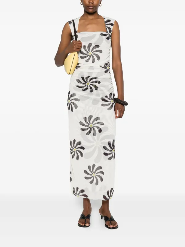 Festival CalÃ§a Boho Chic Floral Sequin Beachy Maxi Dress Boho