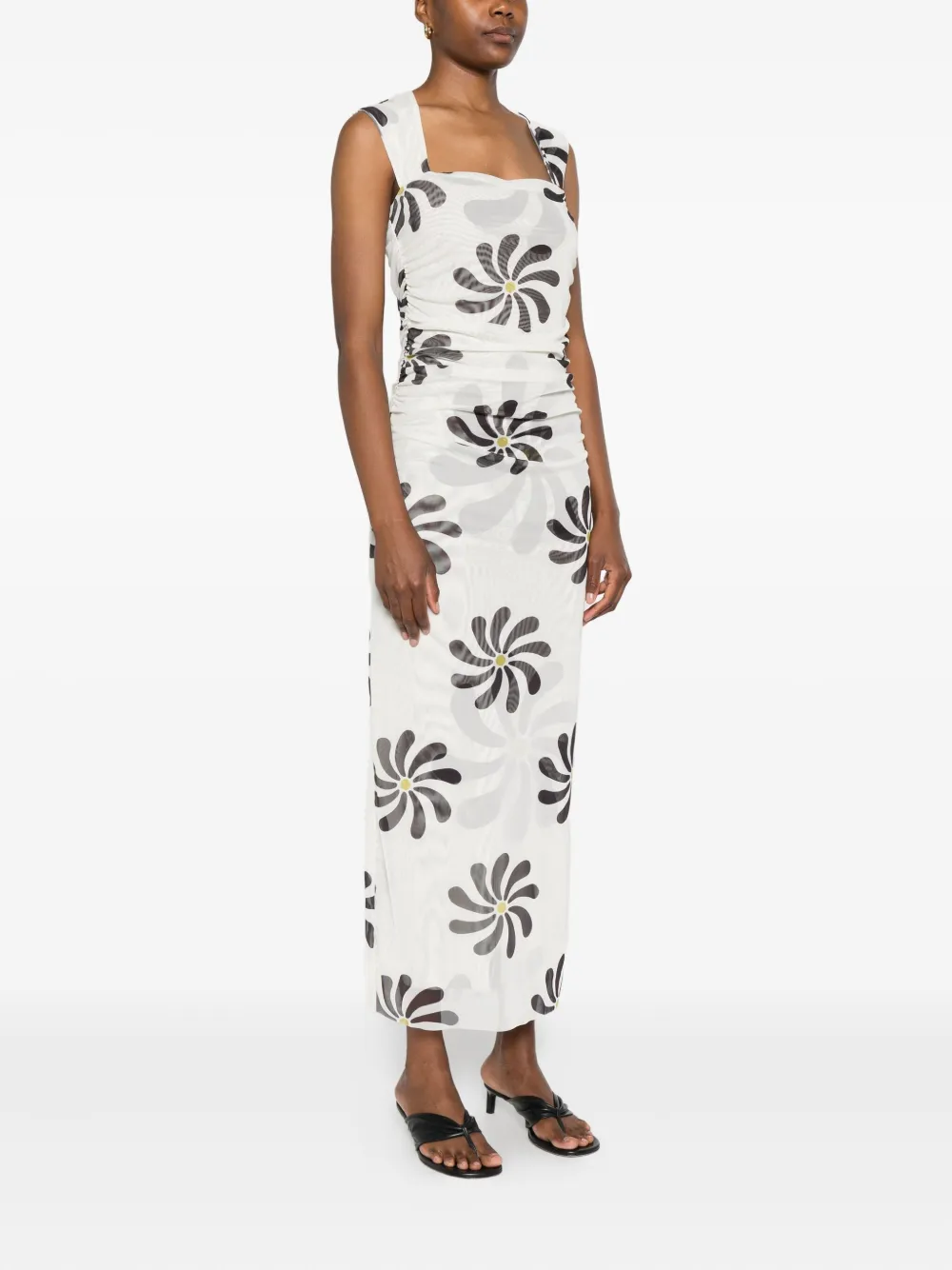 Cala de la Cruz Arena maxi-jurk Beige