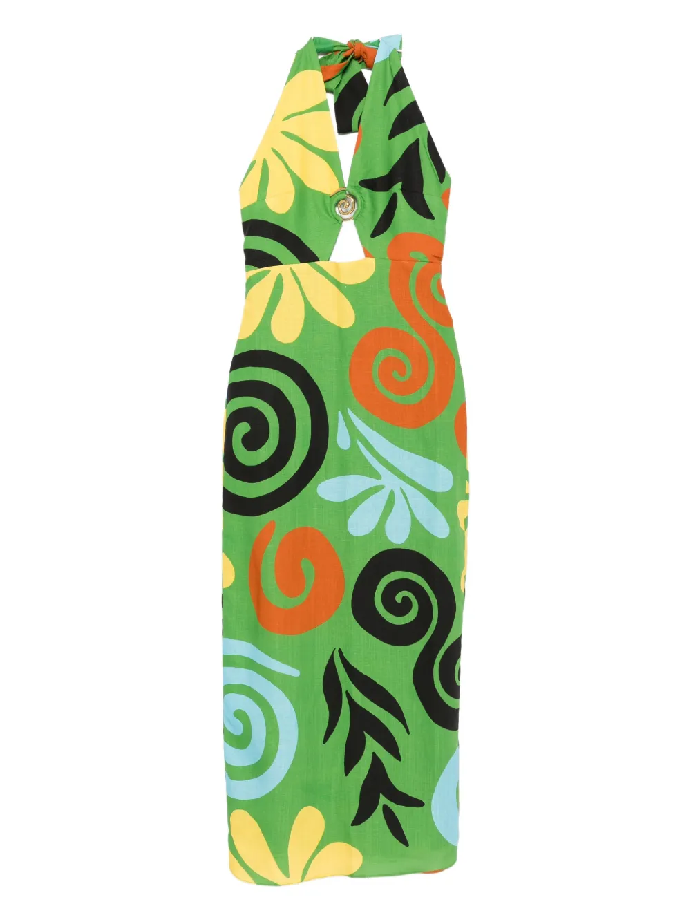 Cala de la Cruz Clara maxi dress | Green | Image 1
