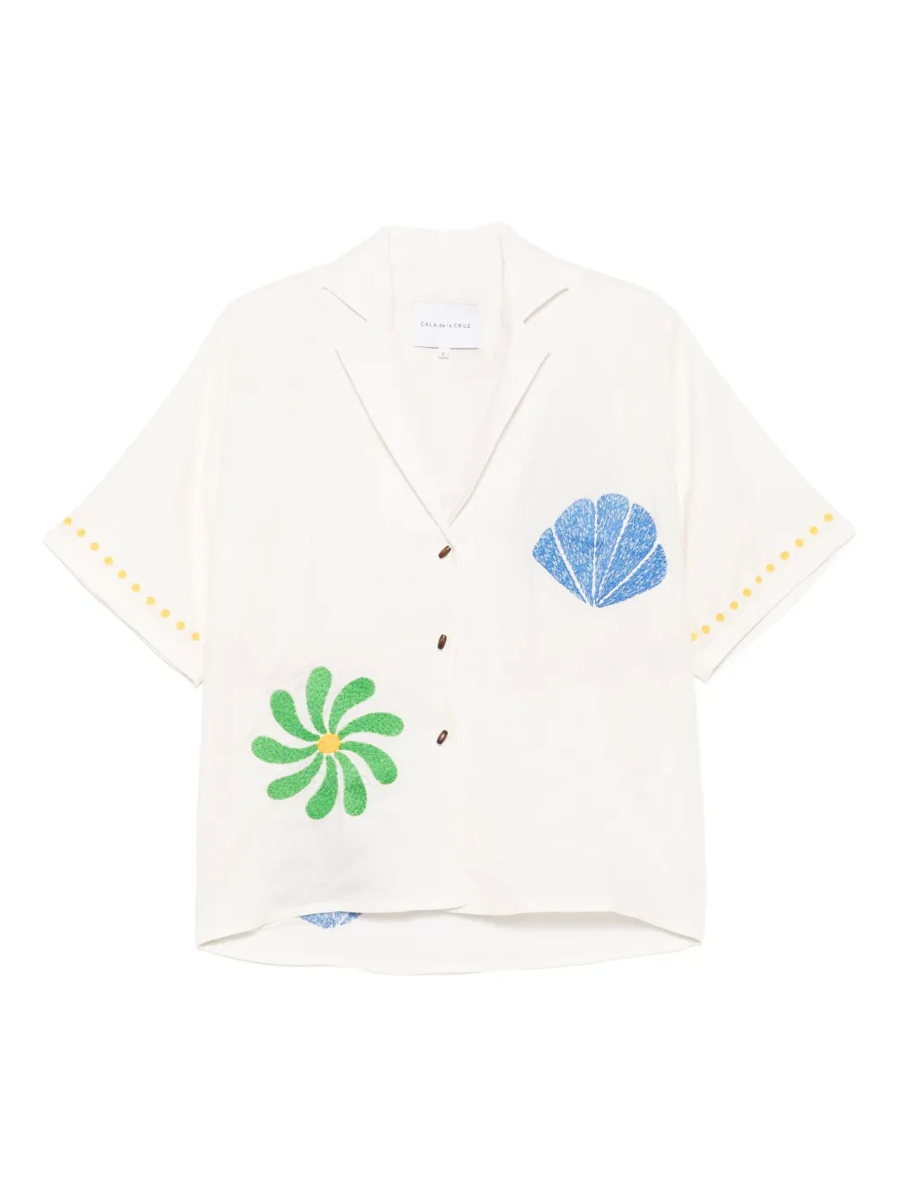 Cala de la Cruz Sydney blouse Beige