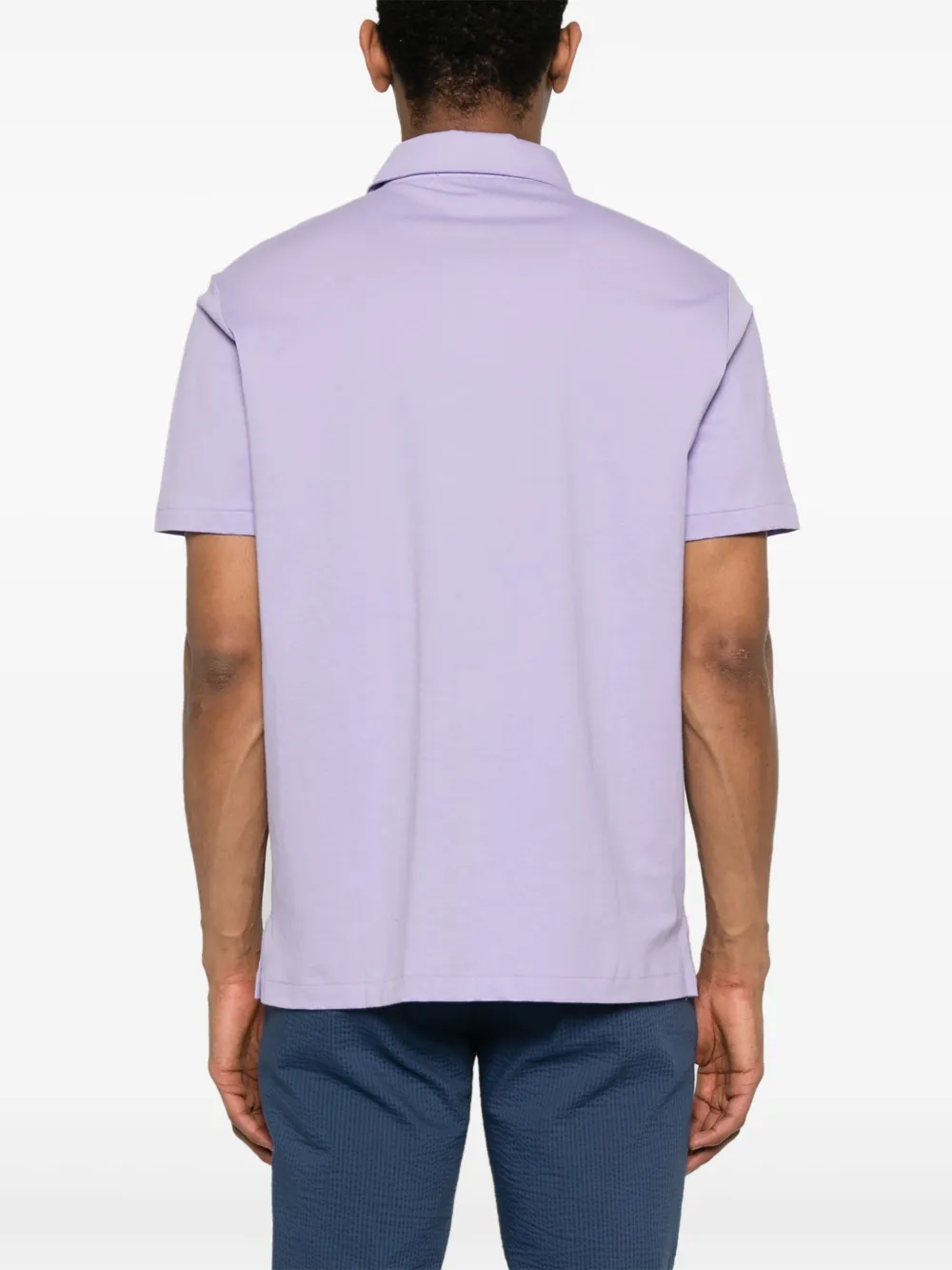 Polo Ralph Lauren Poloshirt met borduurwerk Paars