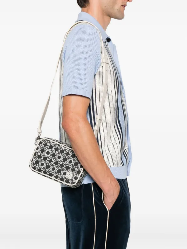 AMIRI Ma Quad Messenger Bag | Black | FARFETCH