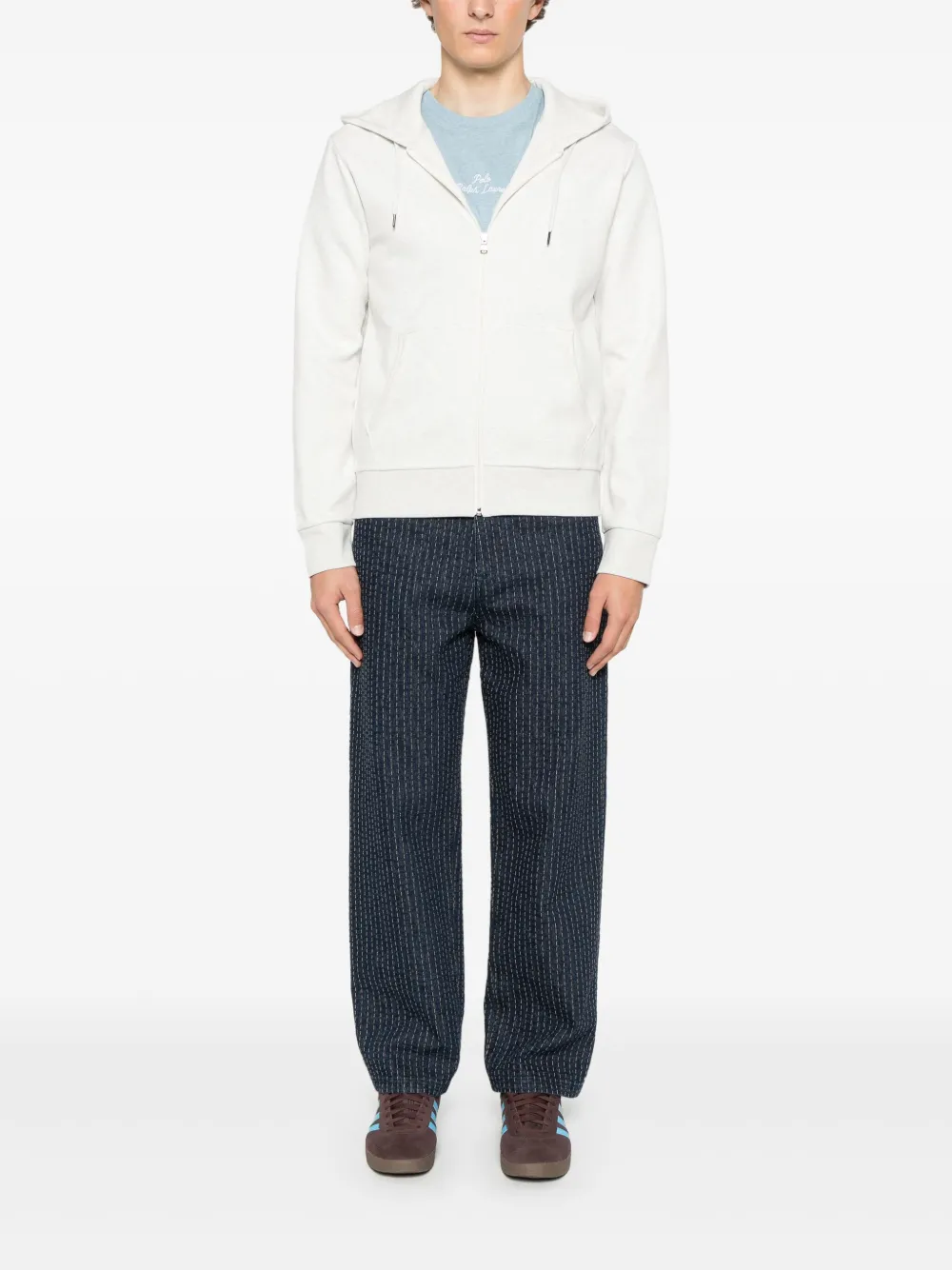 Polo Ralph Lauren Hoodie met gemêleerd-effect Grijs