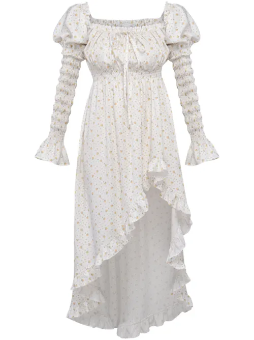 Robe mi-longue à fleurs - Sleeper - Modalova