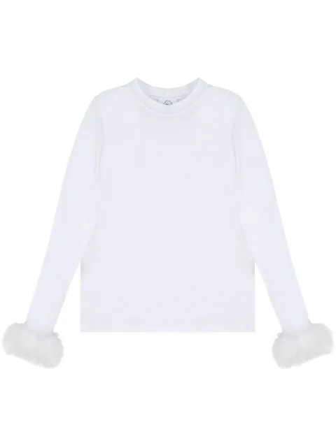 Sleeper feather-detail T-shirt