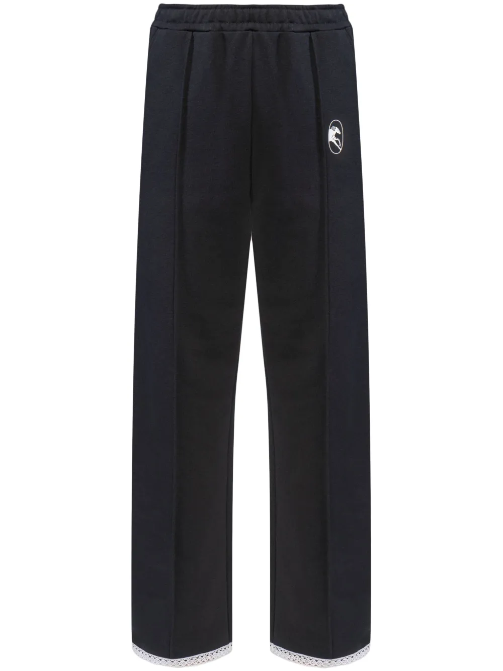 logo-print track pants