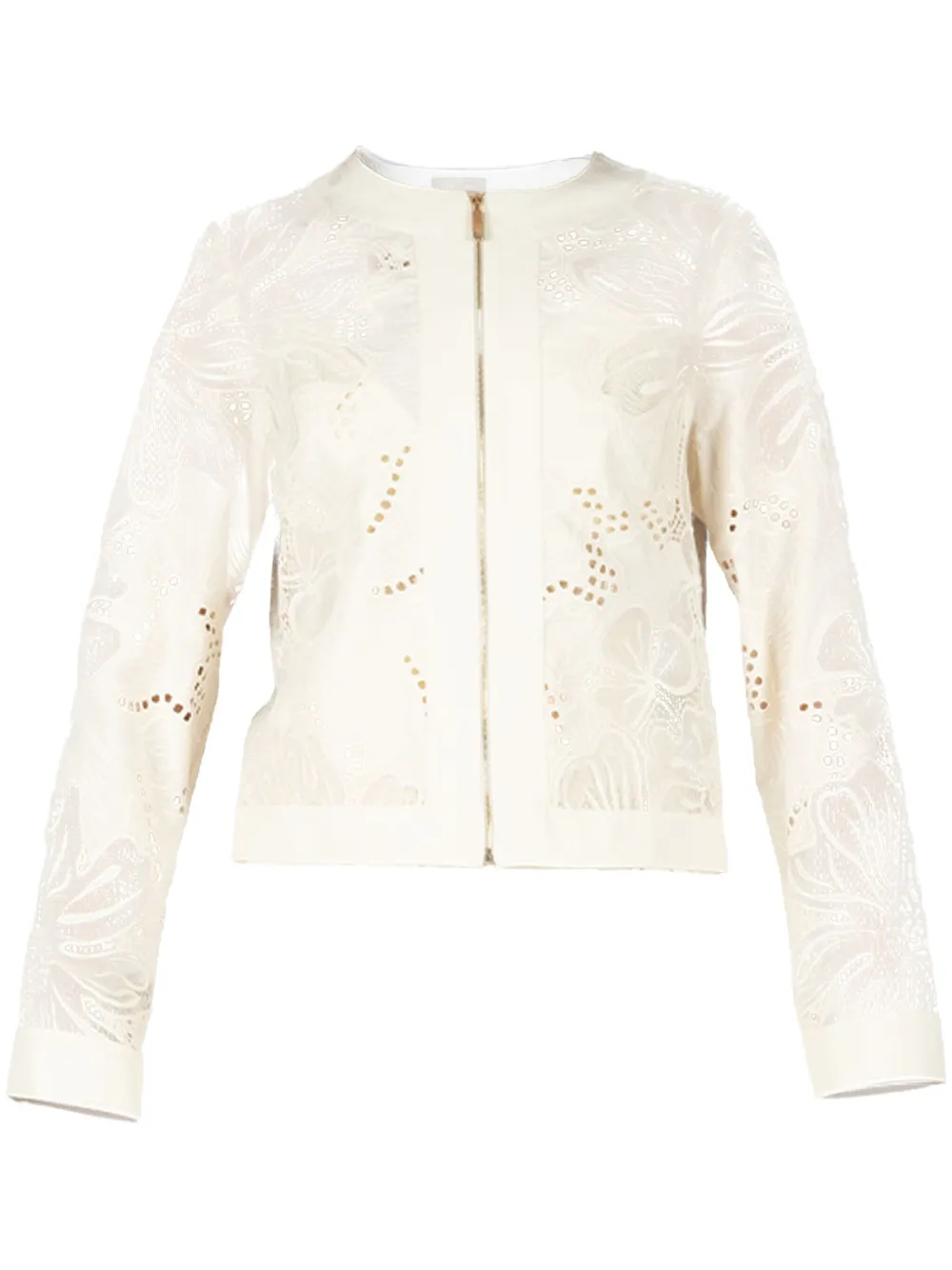 broderie-anglaise jacket