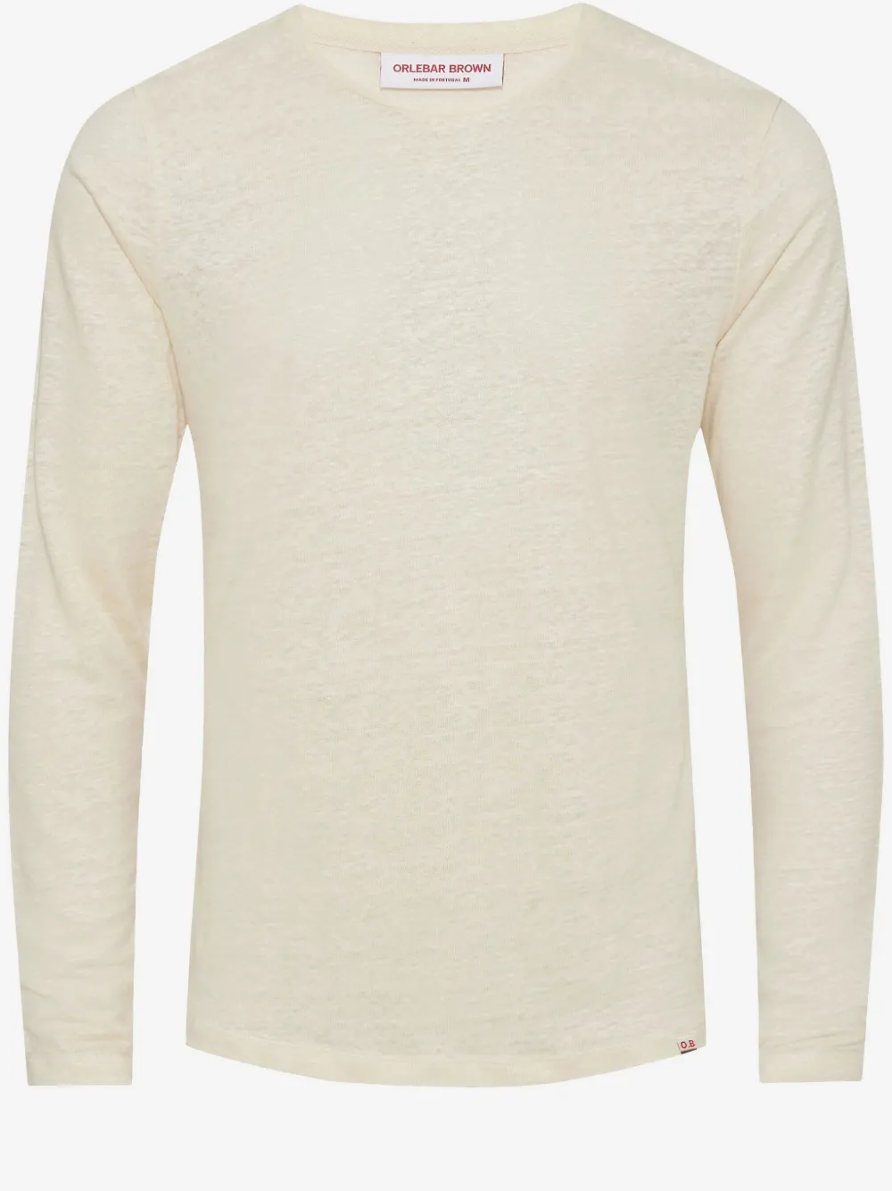 Orlebar Brown linen t-shirt | White | Image 1