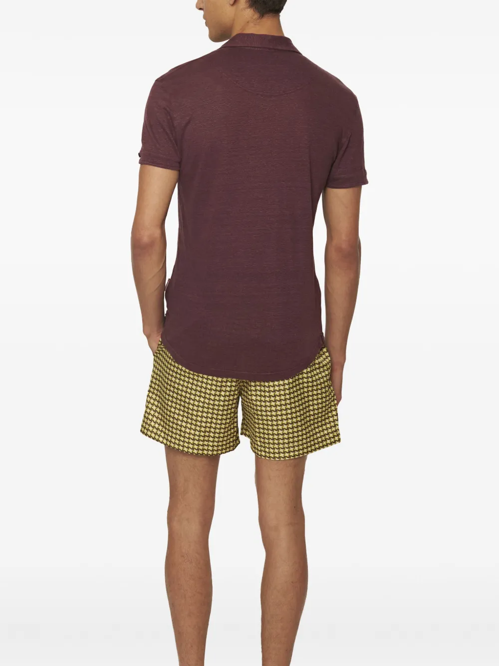 Orlebar Brown Poloshirt Rood