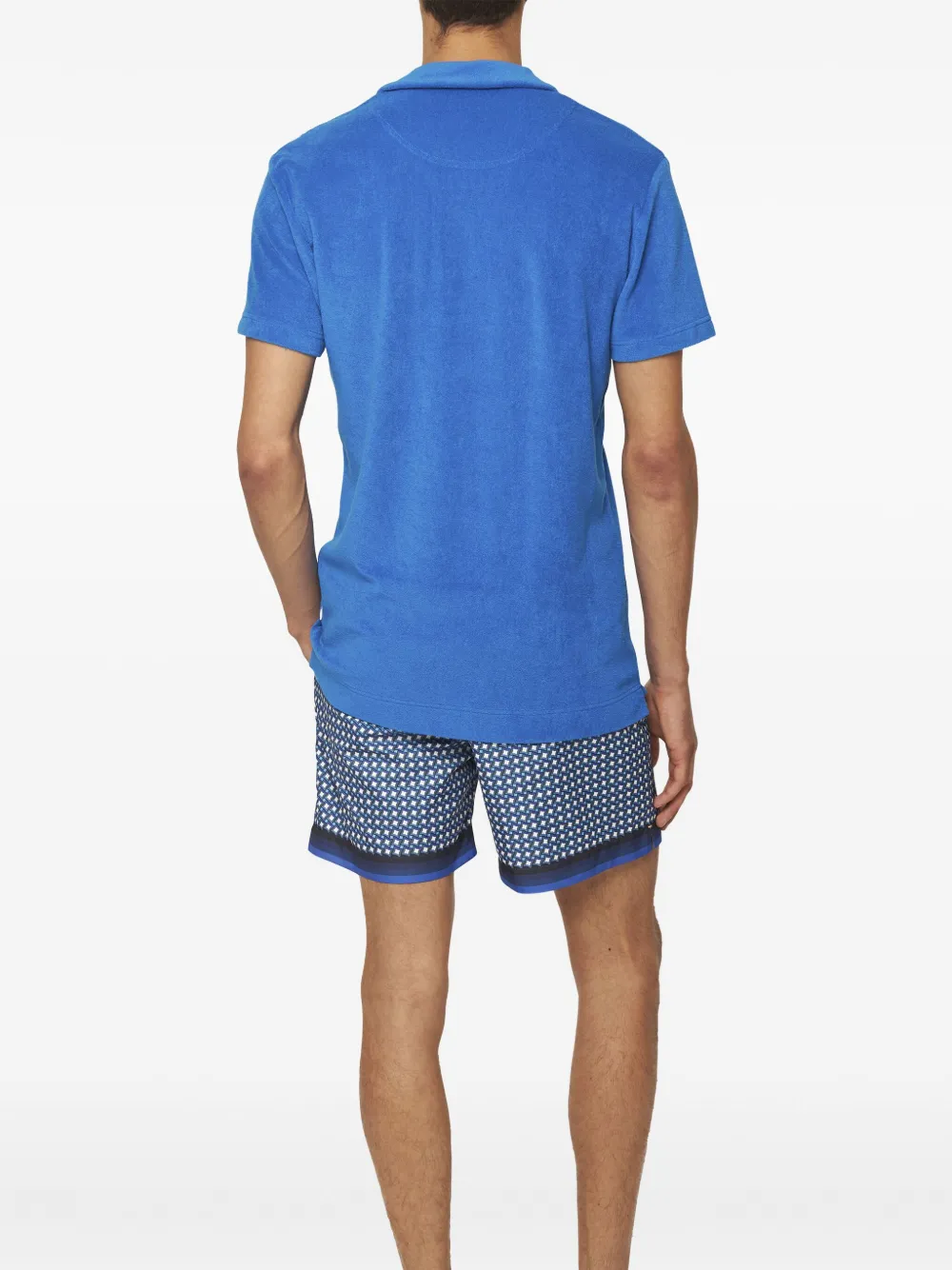 Orlebar Brown Katoenen poloshirt Blauw