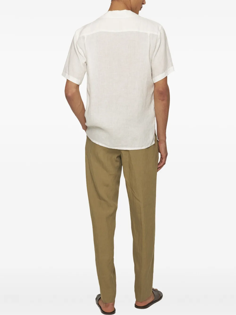 Orlebar Brown Carsyn linnen broek Groen