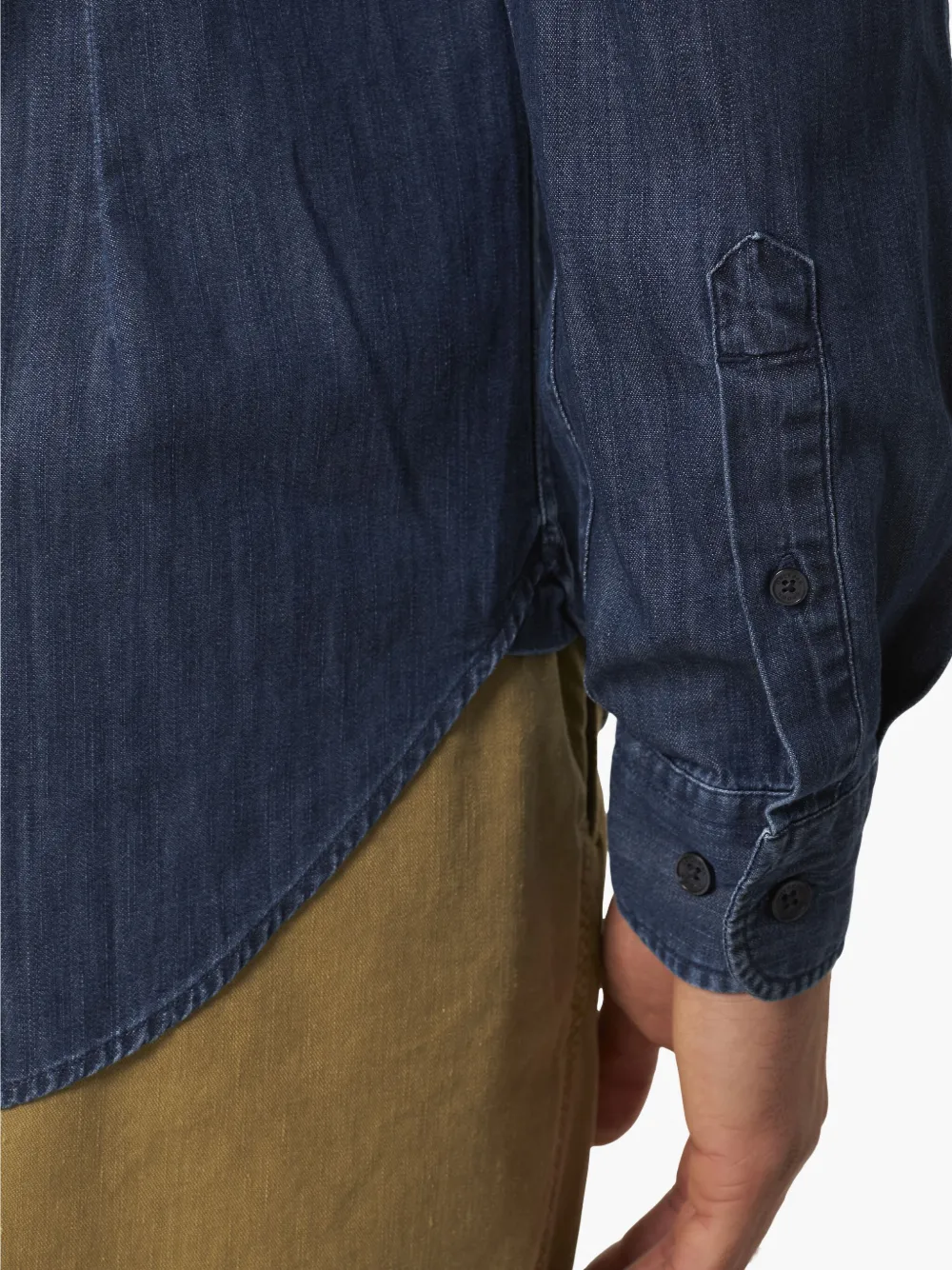 Orlebar Brown Giles overhemd Blauw