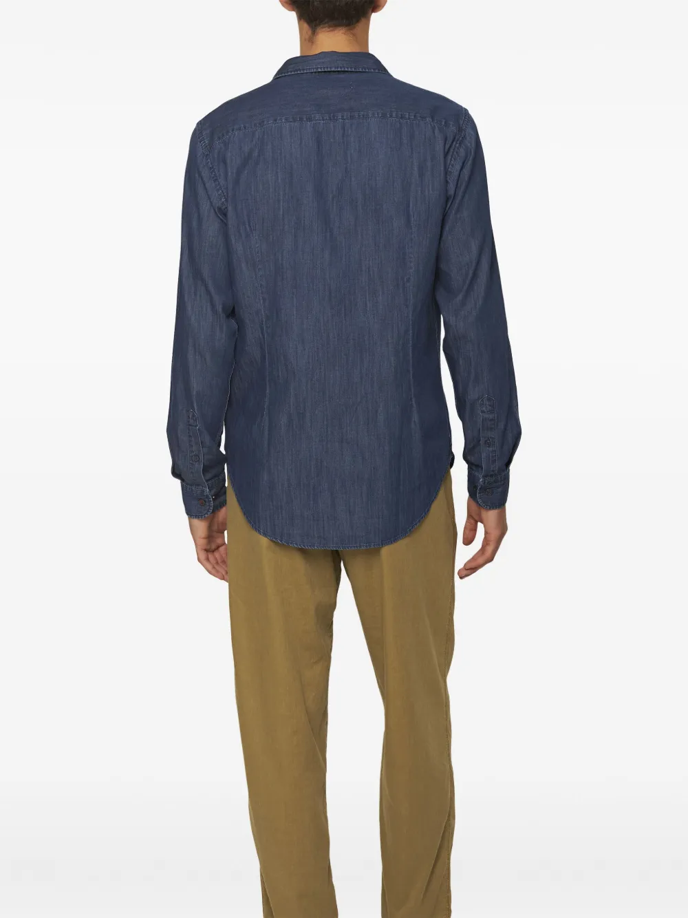 Orlebar Brown Giles overhemd Blauw