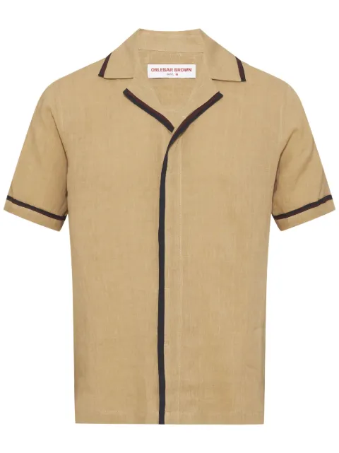 Orlebar Brown camisa de lino