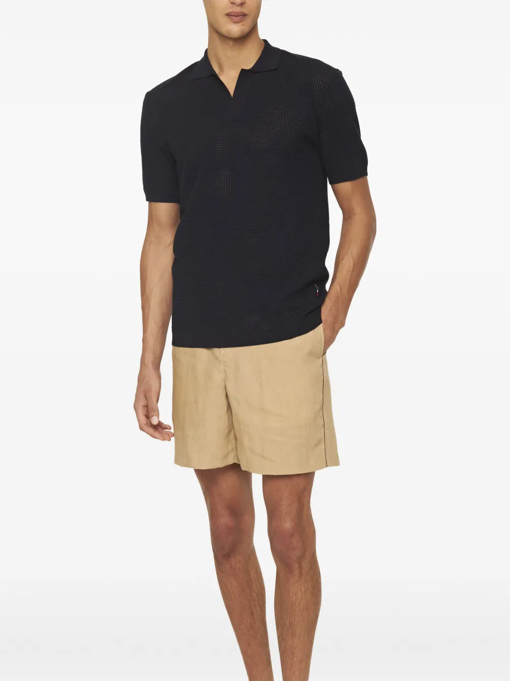 Orlebar Brown Alex linnen shorts Beige