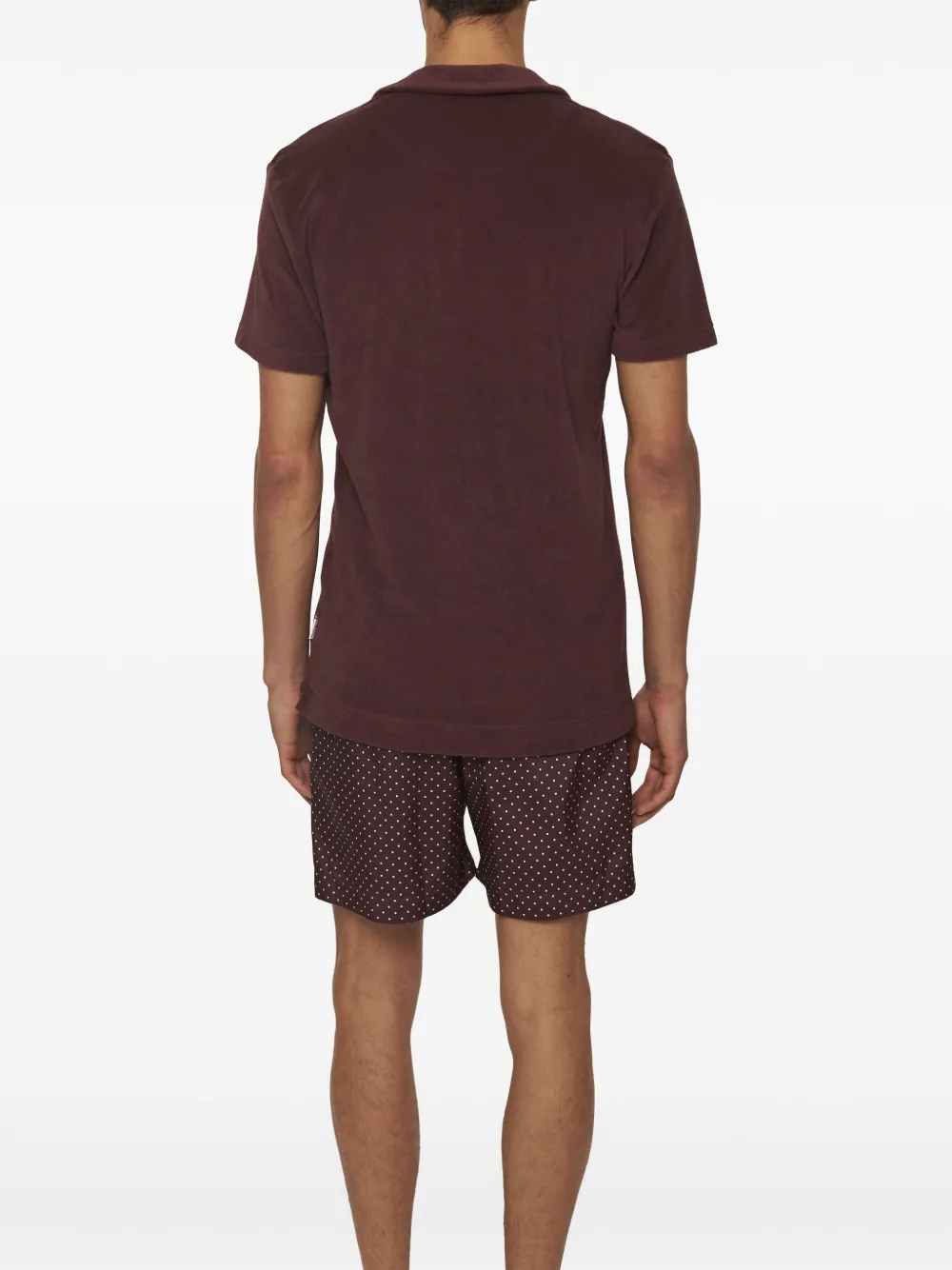 Orlebar Brown Katoenen T-shirt Rood