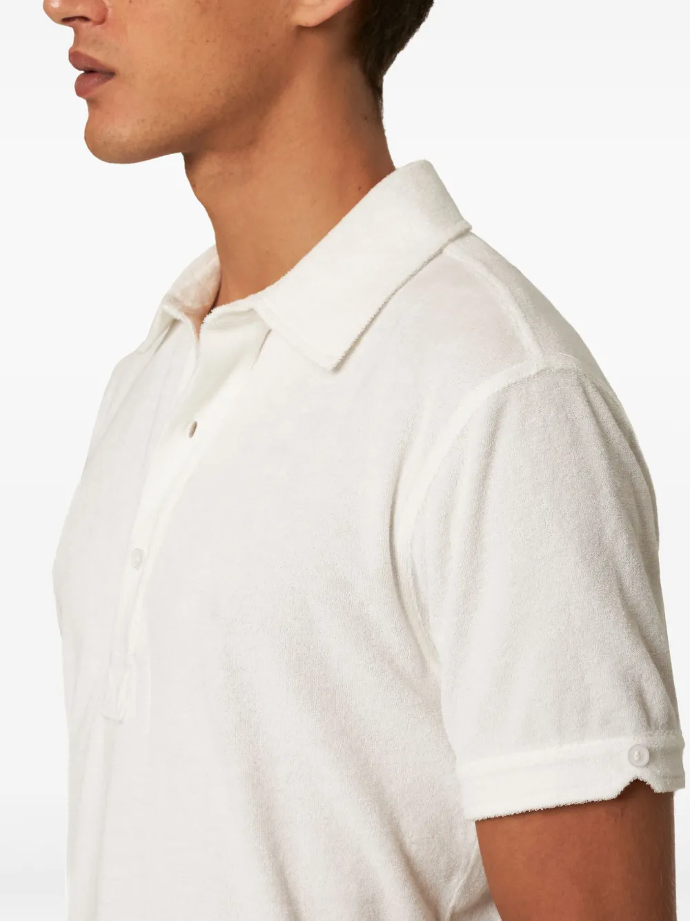 Orlebar Brown Poloshirt Wit