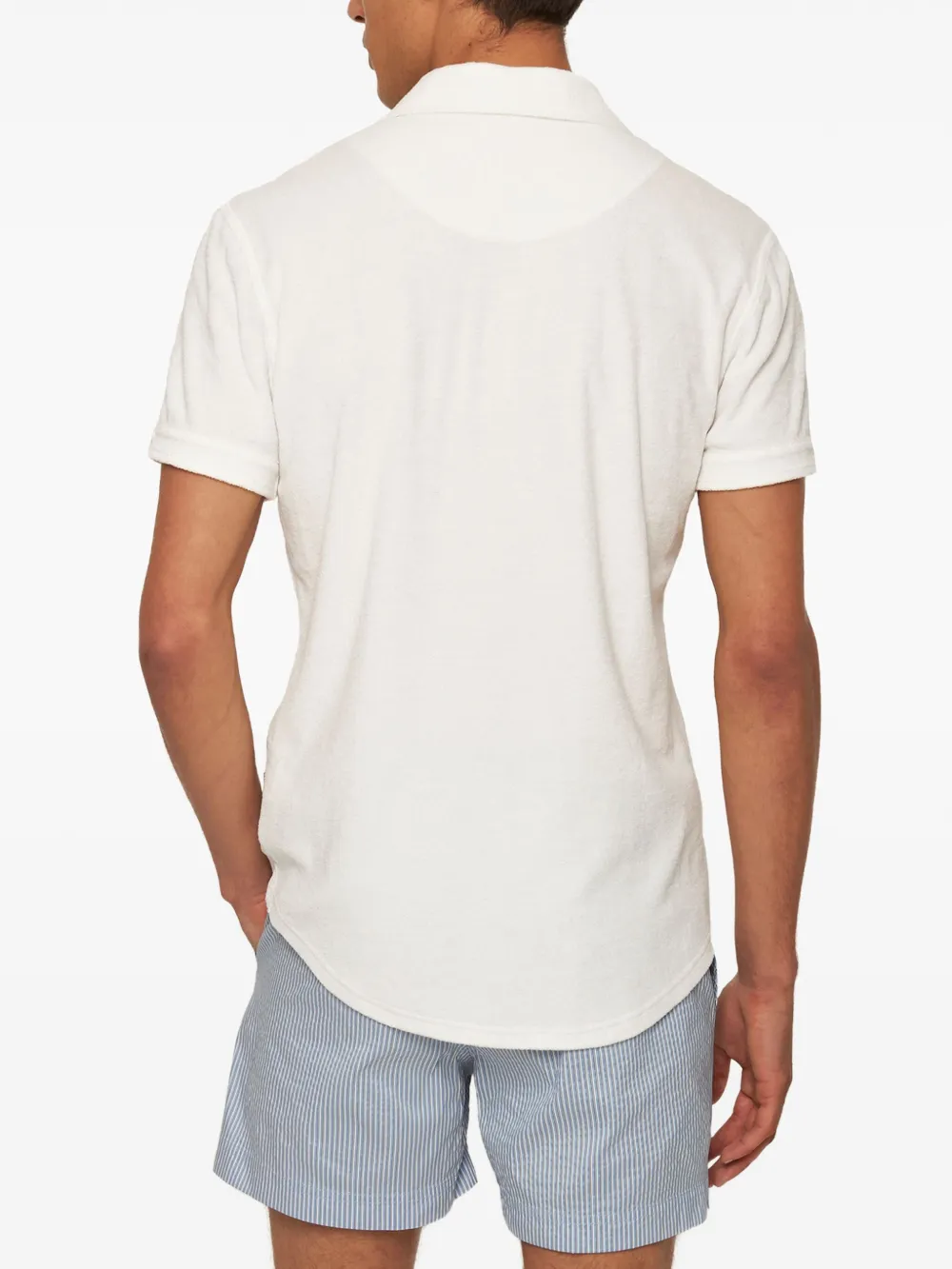 Orlebar Brown Poloshirt Wit