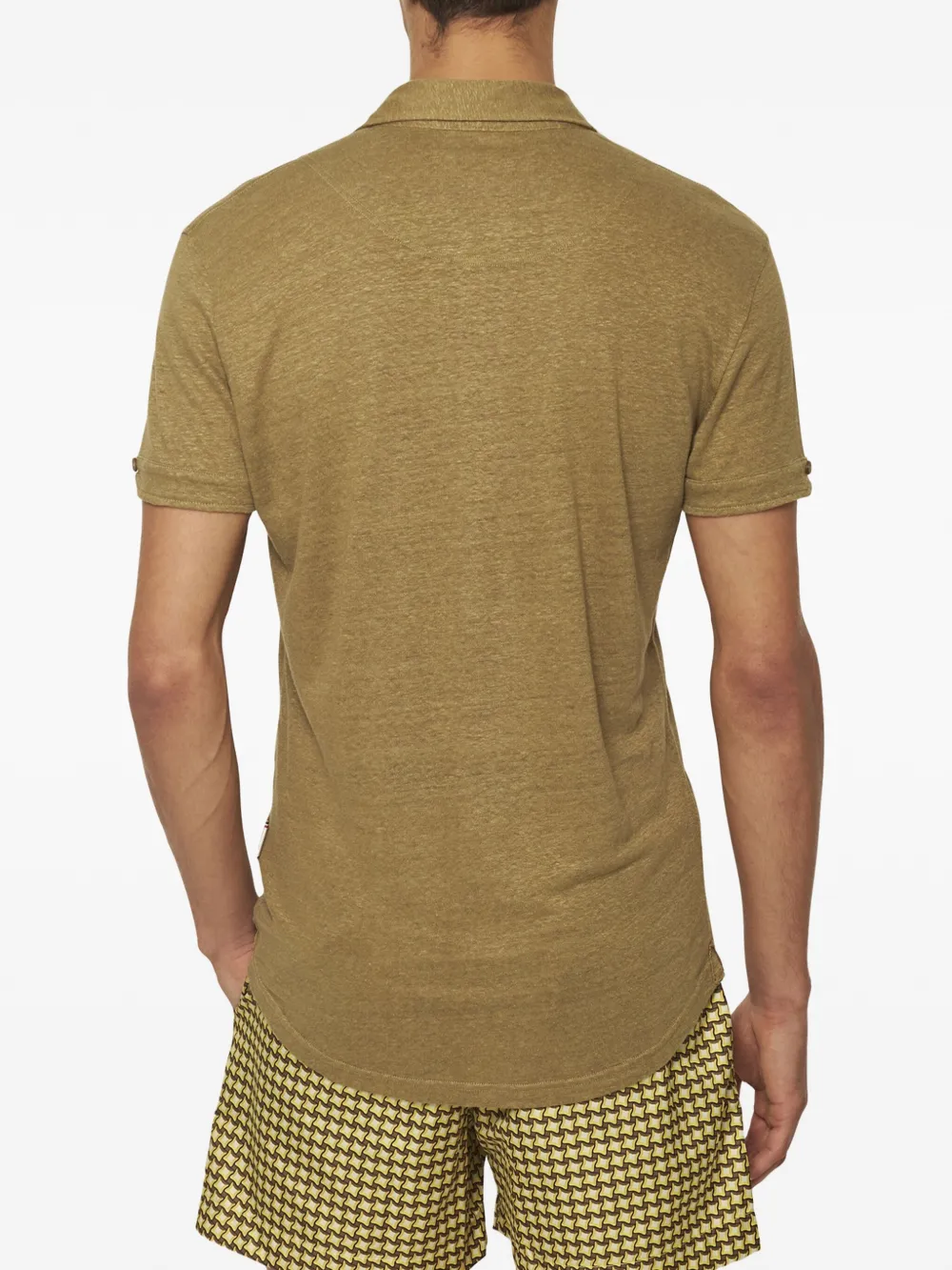 Sebastian Linen Polo Shirt