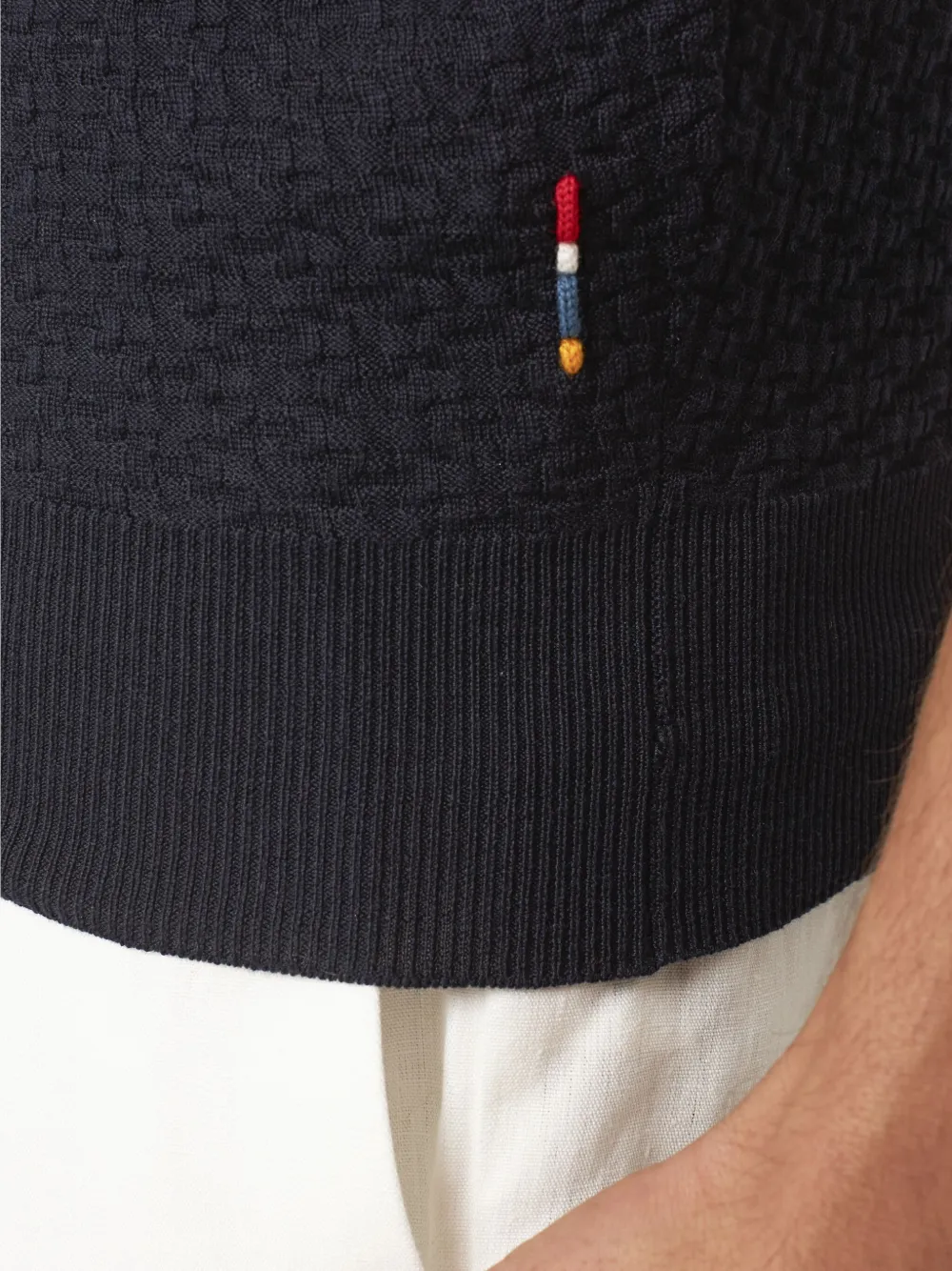 Orlebar Brown Burnham poloshirt Blauw