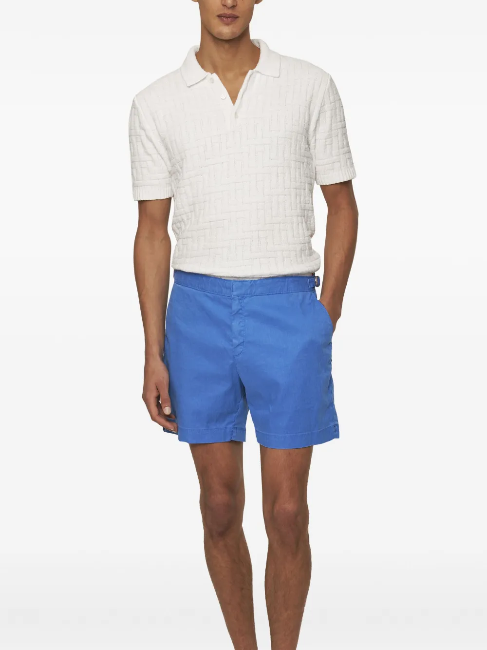 Orlebar Brown Bulldog Shorts In Blue