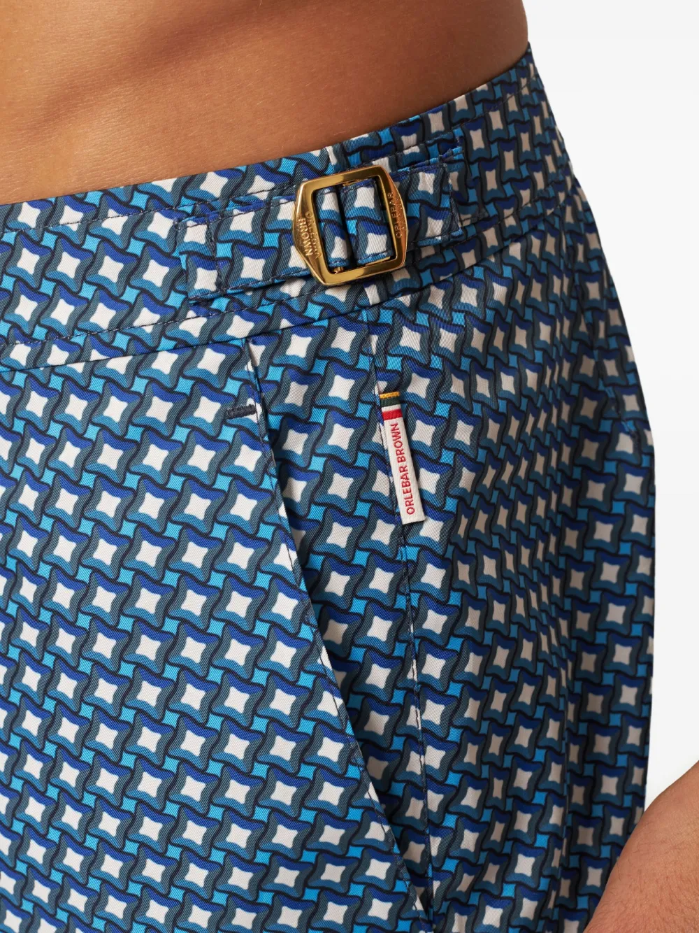 Orlebar Brown Bulldog zwembroek Blauw