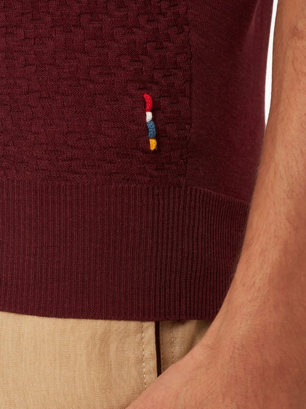 Orlebar Brown Horton poloshirt Rood