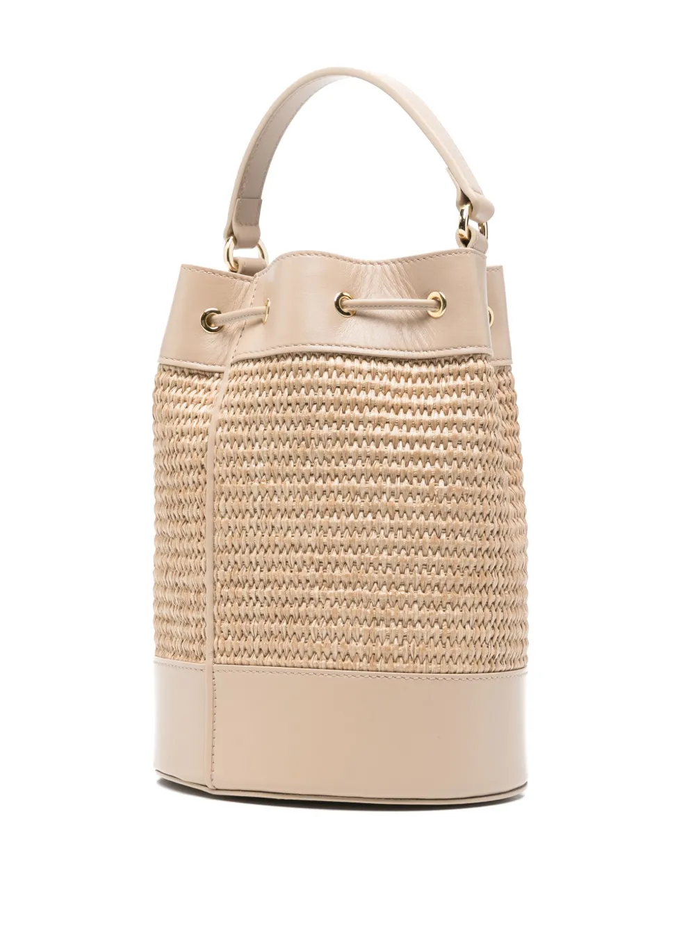 GIANVITO ROSSI TASSEL-DETAIL BUCKET BAG