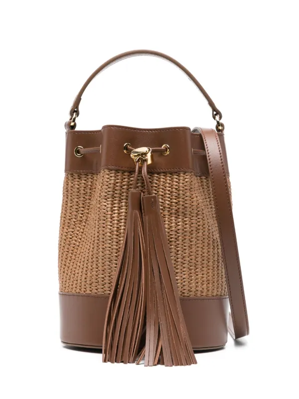 Gianvito Rossi Sienna Bucket Bag in Brown
