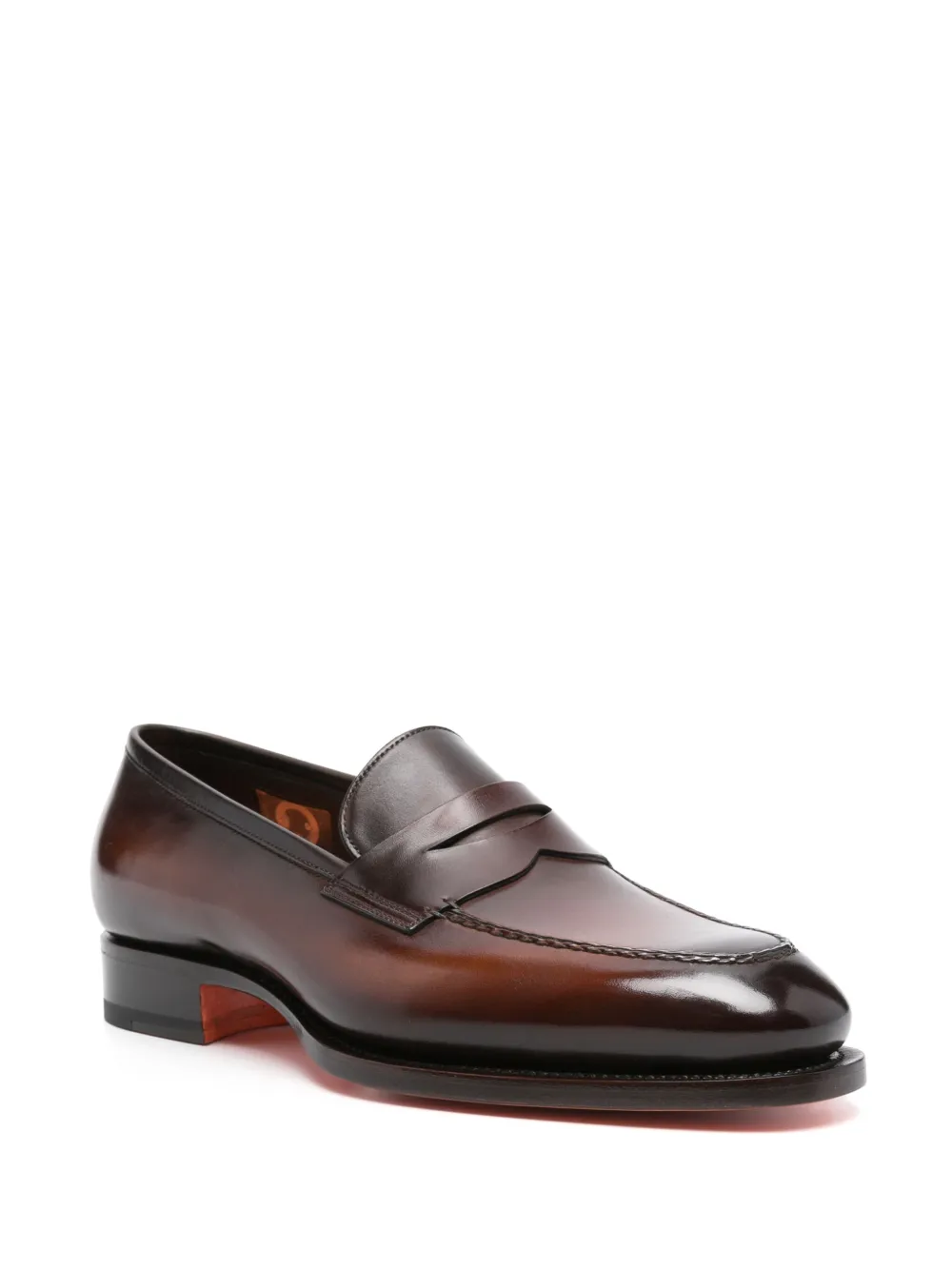 Santoni Easy loafers Brown